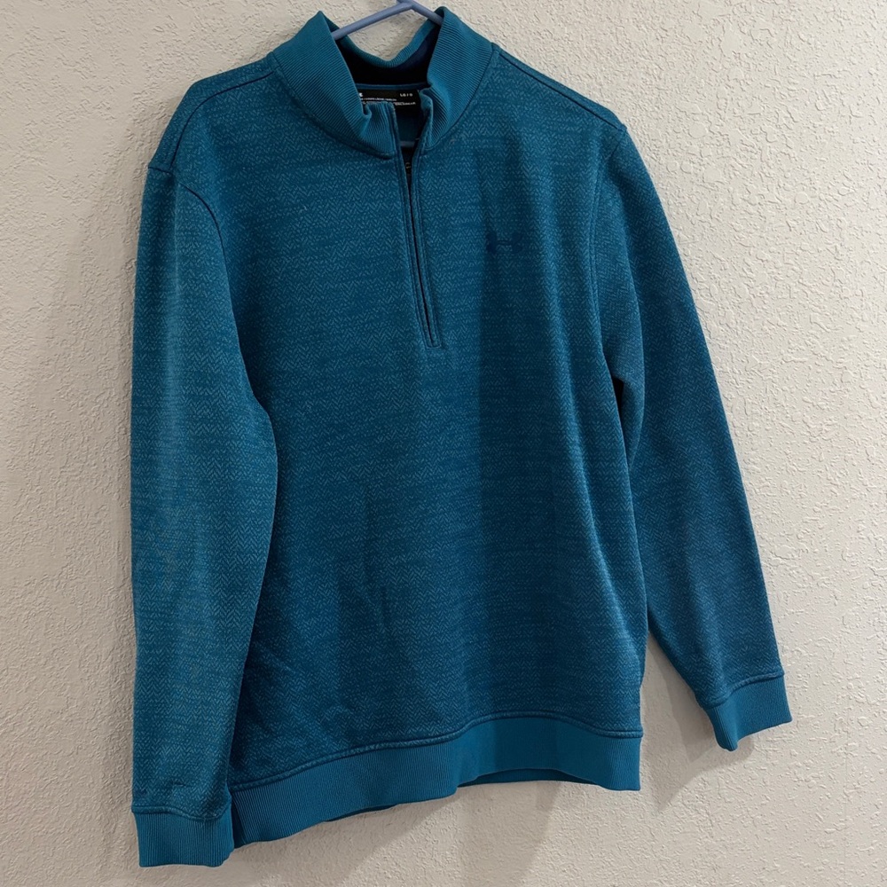 Under Armour Men's Blue Zip-Up Sweater